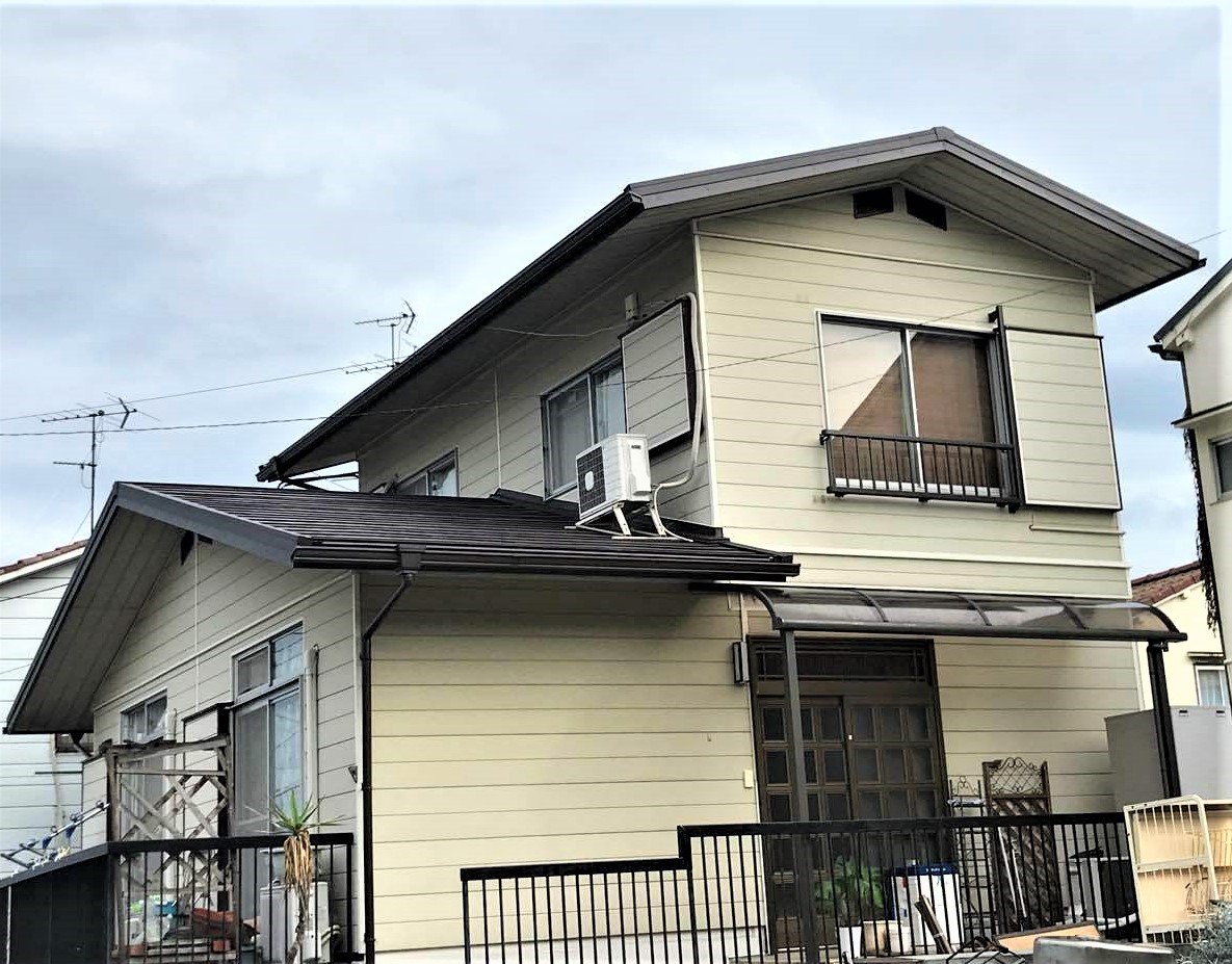 屋根・破風板板金カバー・樋架替