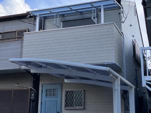 外壁屋根塗装・サッシ交換に伴いサイディング張り替え工事