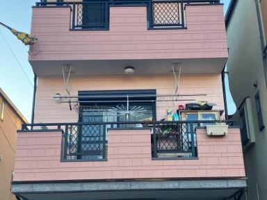 台風被害を補修して色合いも一新！